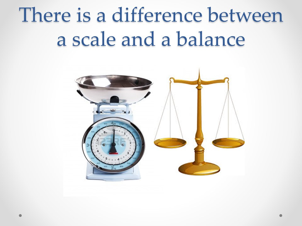 What Is the Difference Between Scale and Balance?
